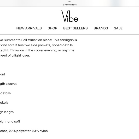 NWT - Lightweight  “ My Cozy” Long Open Cardigan Sweater - Picture 4 of 8